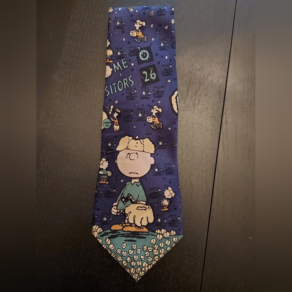 Vintage 1958 Snoopy Men's Tie Made In‎ Korea